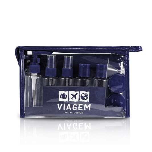 Kit de Frascos Para Viagem de 10 Peças Jacki Design


