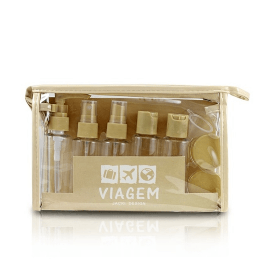 Kit de Frascos Para Viagem de 10 Peças Jacki Design

