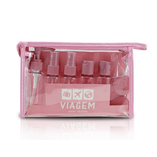 Kit de Frascos Para Viagem de 10 Peças Jacki Design

