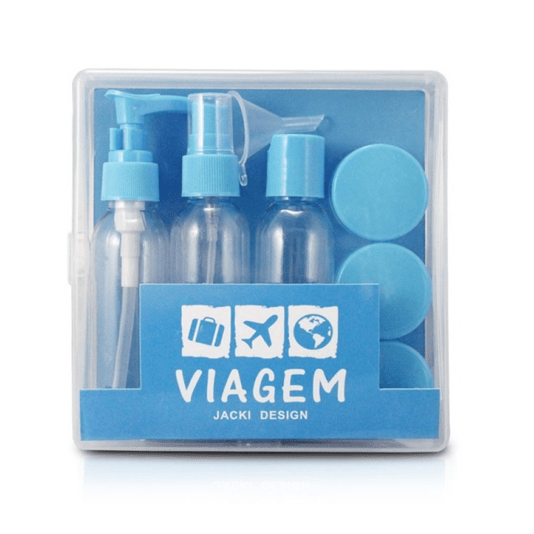 Kit de Frascos Para Viagem de 9 Peças Jacki Design