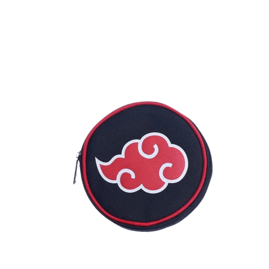 Kit Necessaire Akatsuki Naruto 3 Peças