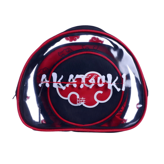 Kit Necessaire Akatsuki Naruto 3 Peças