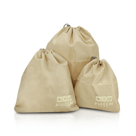 Kit Organizador De Malas De 3 Peças Viagem Jacki Design