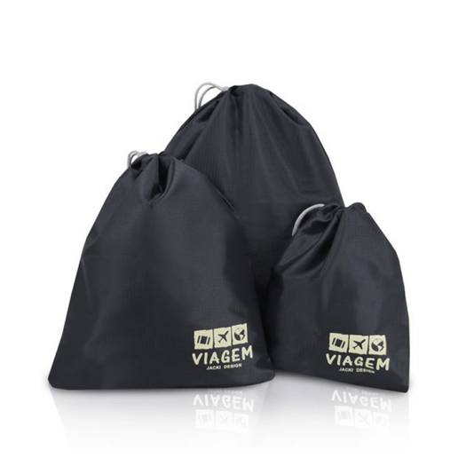 Kit Organizador De Malas De 3 Peças Viagem Jacki Design