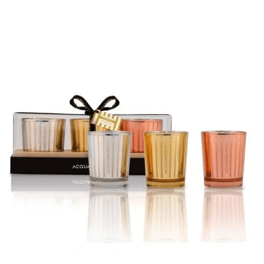 Kit Velas Perfumadas Lúmina 40g Com 3 Peças Aromas Diversos

