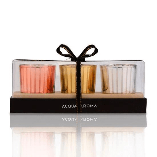 Kit Velas Perfumadas Lúmina 40g Com 3 Peças Aromas Diversos
