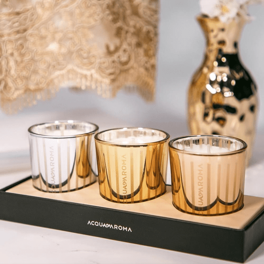 Kit Velas Perfumadas Lúmina 40g Com 3 Peças Aromas Diversos
