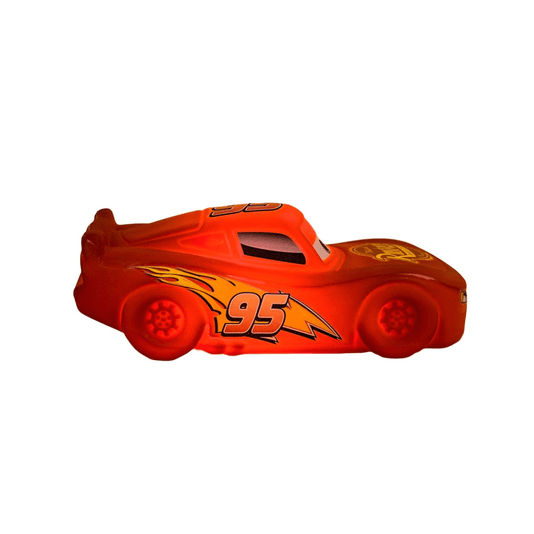 Luminária Abajur Carro Relampago McQueen Com Lâmpada Led