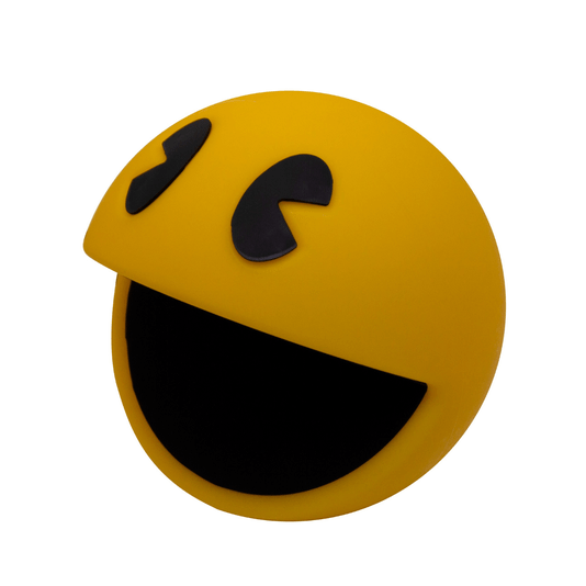 Luminária Abajur Pacman Com Lâmpada Led
