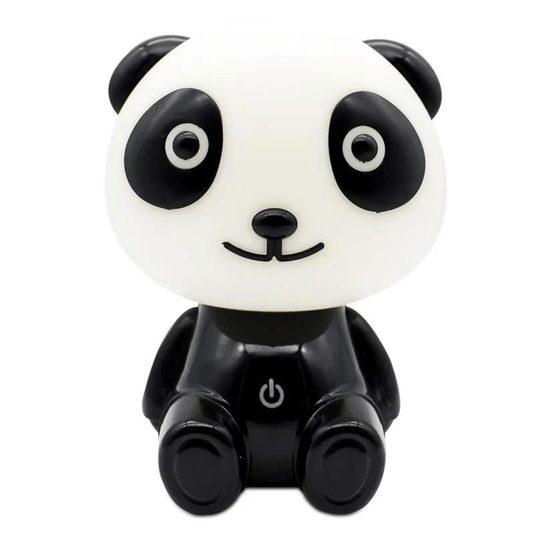 Luminária Decorativa Formato Panda 