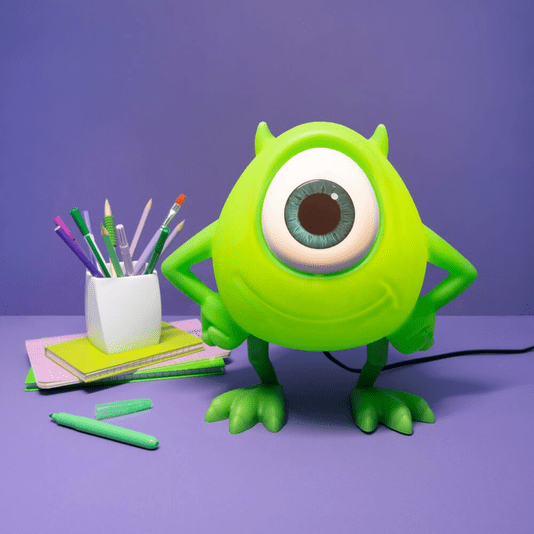 Luminária Mike Wazowski Monstros S.A Com Lâmpada Led