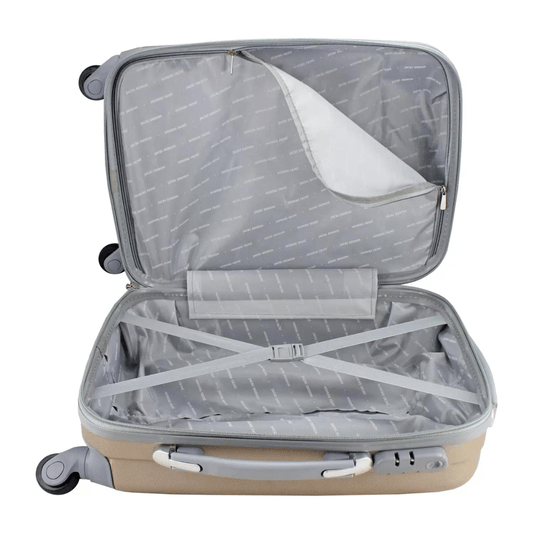 Mala De Viagem De Bordo Dourada Love Jacki Design