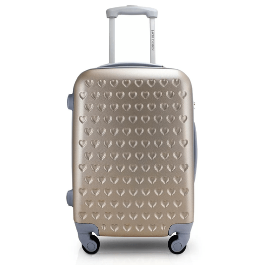Mala De Viagem De Bordo Dourada Love Jacki Design
