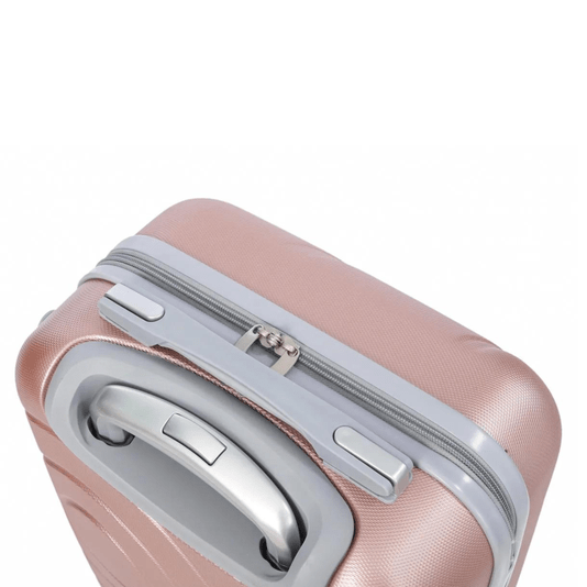 Mala De Viagem P de Bordo 10kg 20" Em ABS Rose New York Mundi 