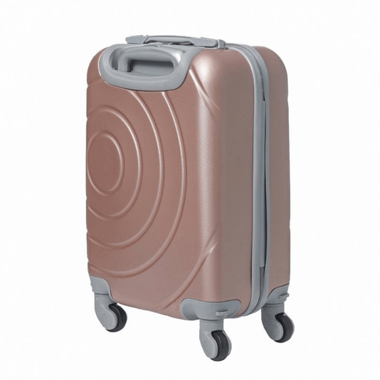 Mala De Viagem P de Bordo 10kg 20" Em ABS Rose New York Mundi 