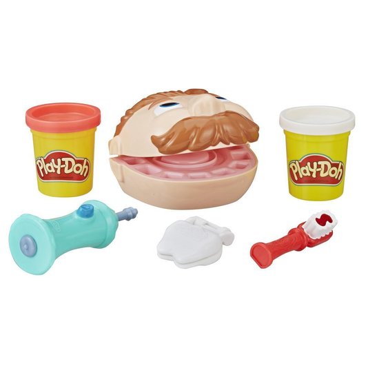 Massa de Modelar Brincando de Dentista Play-Doh