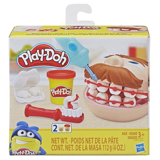 Massa de Modelar Brincando de Dentista Play-Doh
