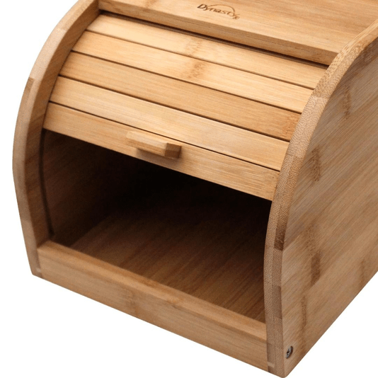 Mini Porta Pão em Bambu L20xP27xA17cm 