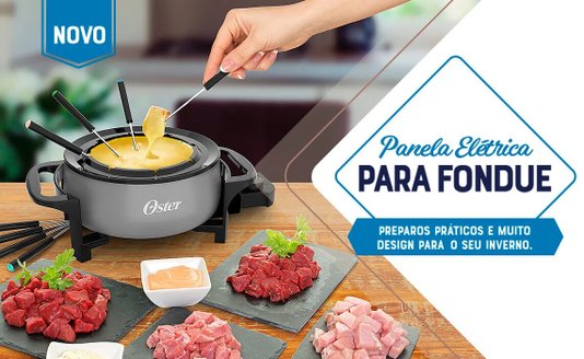 Panela Elétrica para Fondue Oster OFND 100 220v 