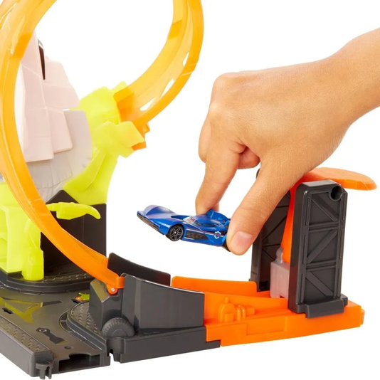 Pista City Foguete Blast-OFF Super Hot Wheels