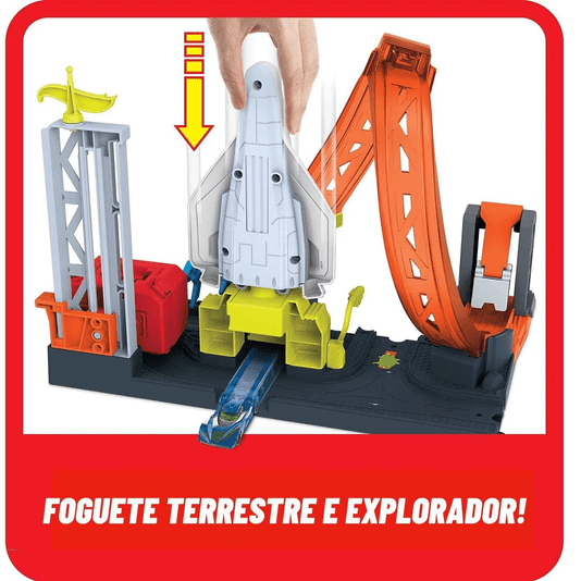 Pista City Foguete Blast-OFF Super Hot Wheels