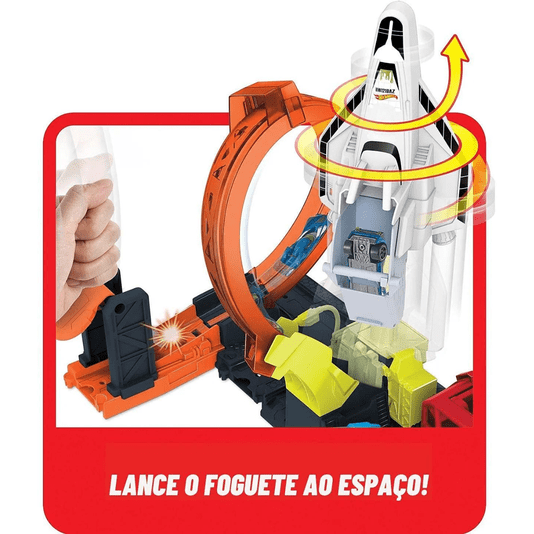 Pista City Foguete Blast-OFF Super Hot Wheels