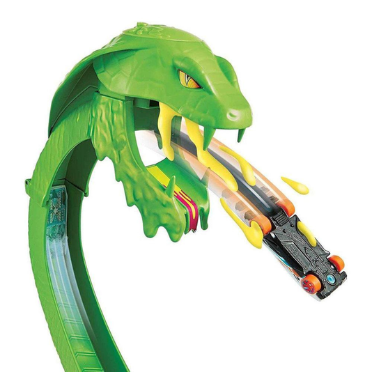 Pista de Percurso Hot Wheels City Ataque Tóxico da Serpente