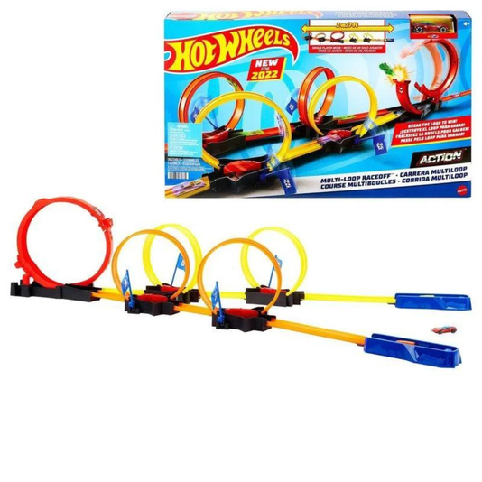 Pista de Percurso Hot Wheels Corrida Multiloop