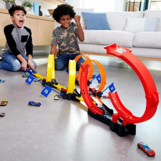 Pista de Percurso Hot Wheels Corrida Multiloop