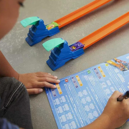 Pista Hot Wheels Steam Desafio Do Equilibro