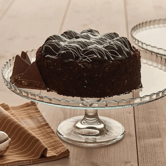 Prato Para Bolo Patisserie De Vidro Com Pé 32cm