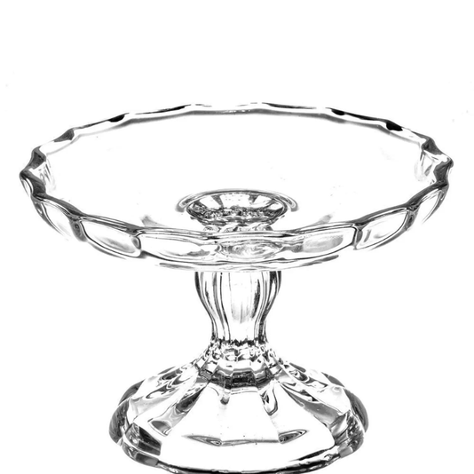 Prato Para Cupcake Com Tampa Cristal