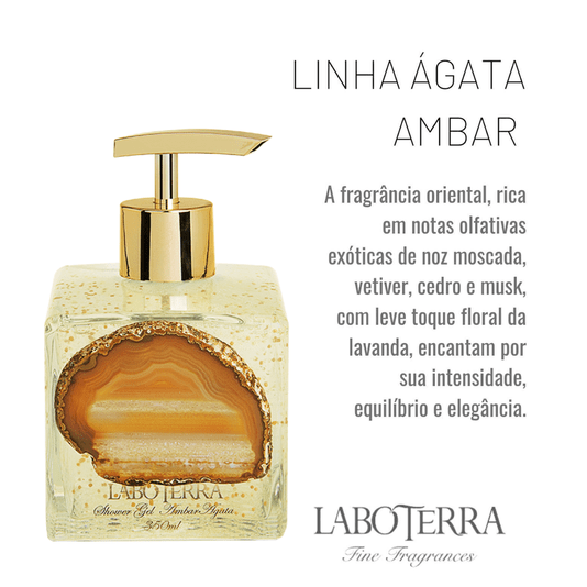 Sabonete em Gel Laboterra - Ambar Agata 350ml