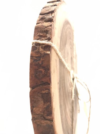 Tábua de Cortar de Madeira Estilo Tronco