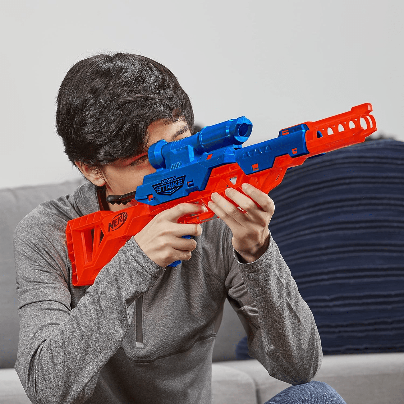 NERF, Lançador Elite com Mira Acoplada, Laranja : : Brinquedos  e Jogos