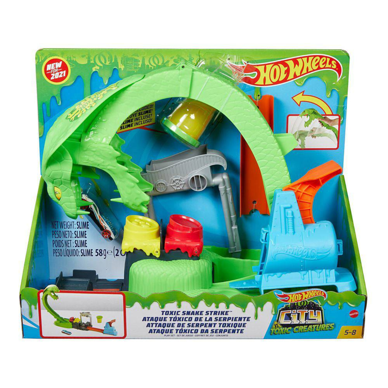 Novas pistas Hot wheels. - Dinossauros Presentes