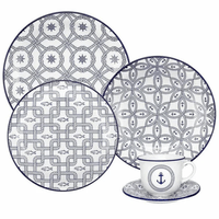 Aparelho de Jantar Floreal Nautico 30 Peças