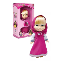 Boneca Masha Com Sons e Frases 35cm