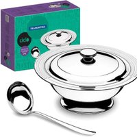 Conjunto para Sopa Tramontina Ciclo Inox 2 Peças