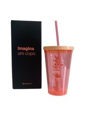 Copo Com Canudo E Coia Amor De Verão Imaginario