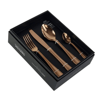 Faqueiro Em Aço Inox Fracalanza Pearl Cobre 24 Peças