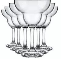 Jogo De 6 Taça para Coquetel Margarita Em Vidro 270ml