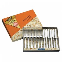 Jogo Talheres para Pizza 12 peças Aço Inox Tramontina