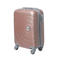 Mala De Viagem P de Bordo 10kg 20" Em ABS Rose New York Mundi 