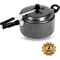 Panela De Pressão 5 Litros Patolux Craquelado 2 Válvulas