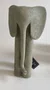 Escultura Elefante Pernudo Em Polirresina 28,5cm