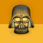 Luminária Abajur Darth Vader Star Wars Com Lâmpada Led