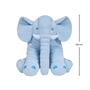 Pelúcia Almofada Gigante Elefante Azul 48cm Buba