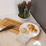 Tábua Migalheira Para Pães De Bambu 50x12cm