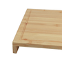 Tábua Para Corte Em bambu Com Pé 50cm